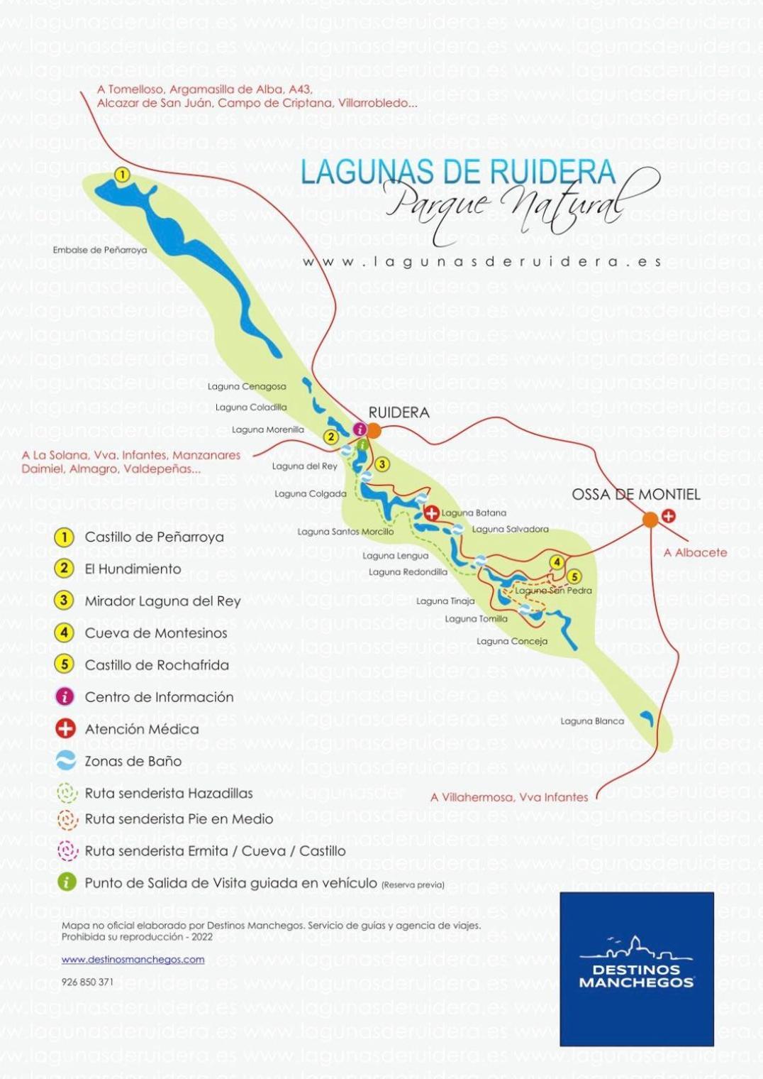 Villa Tranquila Lagunas De Ruidera 奥萨德蒙铁尔 外观 照片